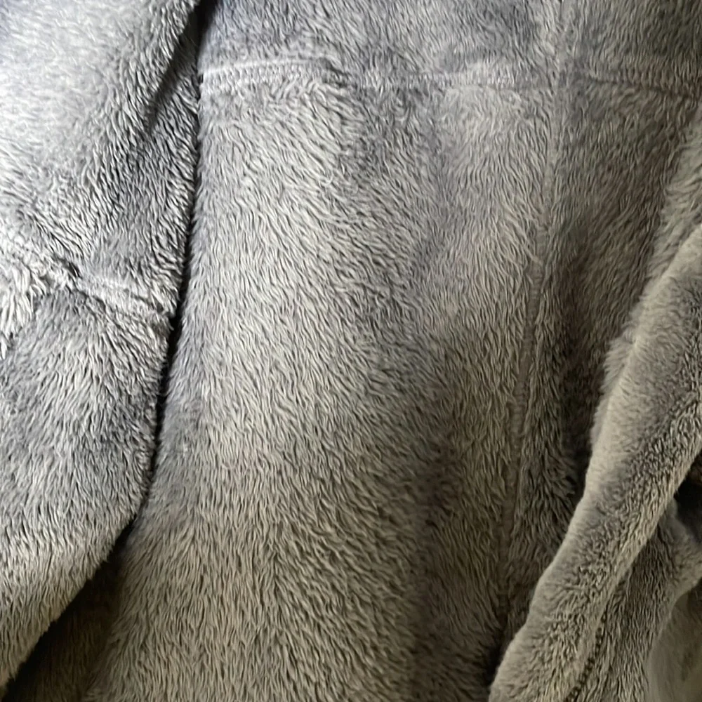 FP MOVEMENT SEEING STARS OVERSIZE FLEECE COZY GRAY SHORT JACKET SZ XS-S - Picture 9 of 12